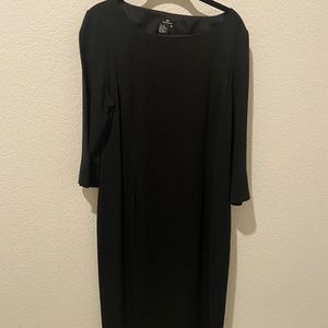 Black Silk Dress